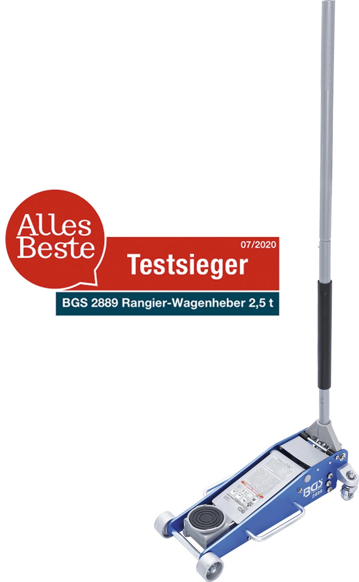 Donkratas | hidraulinis | Aliuminio ir plieno konstrukcija | 2,5 t (2889)