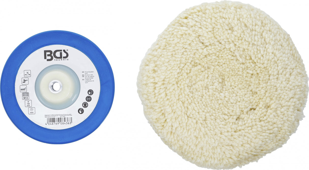 Padas dulkėms | rinkinys | Ø 180 mm | 2 vnt. (74480B)