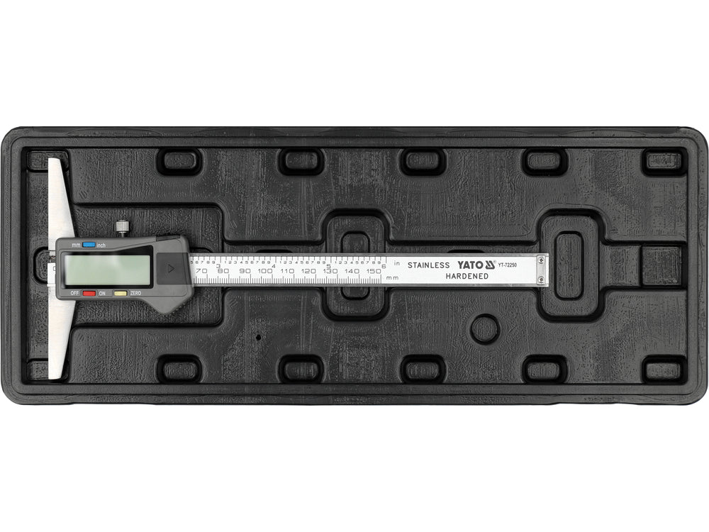 Gylio matuoklis | skaitmeninis | 150 mm (YT-72250)