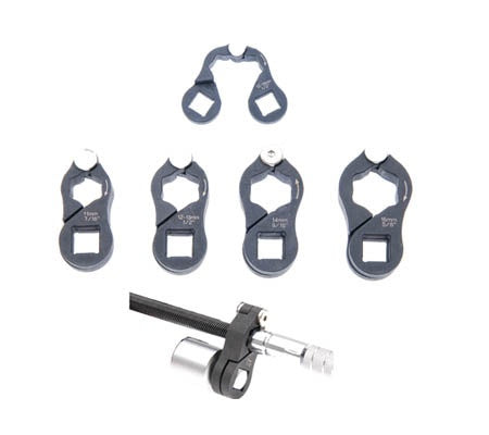 Peteliškės tipo raktų komplektas 4vnt, 11.2-16 mm (1380)