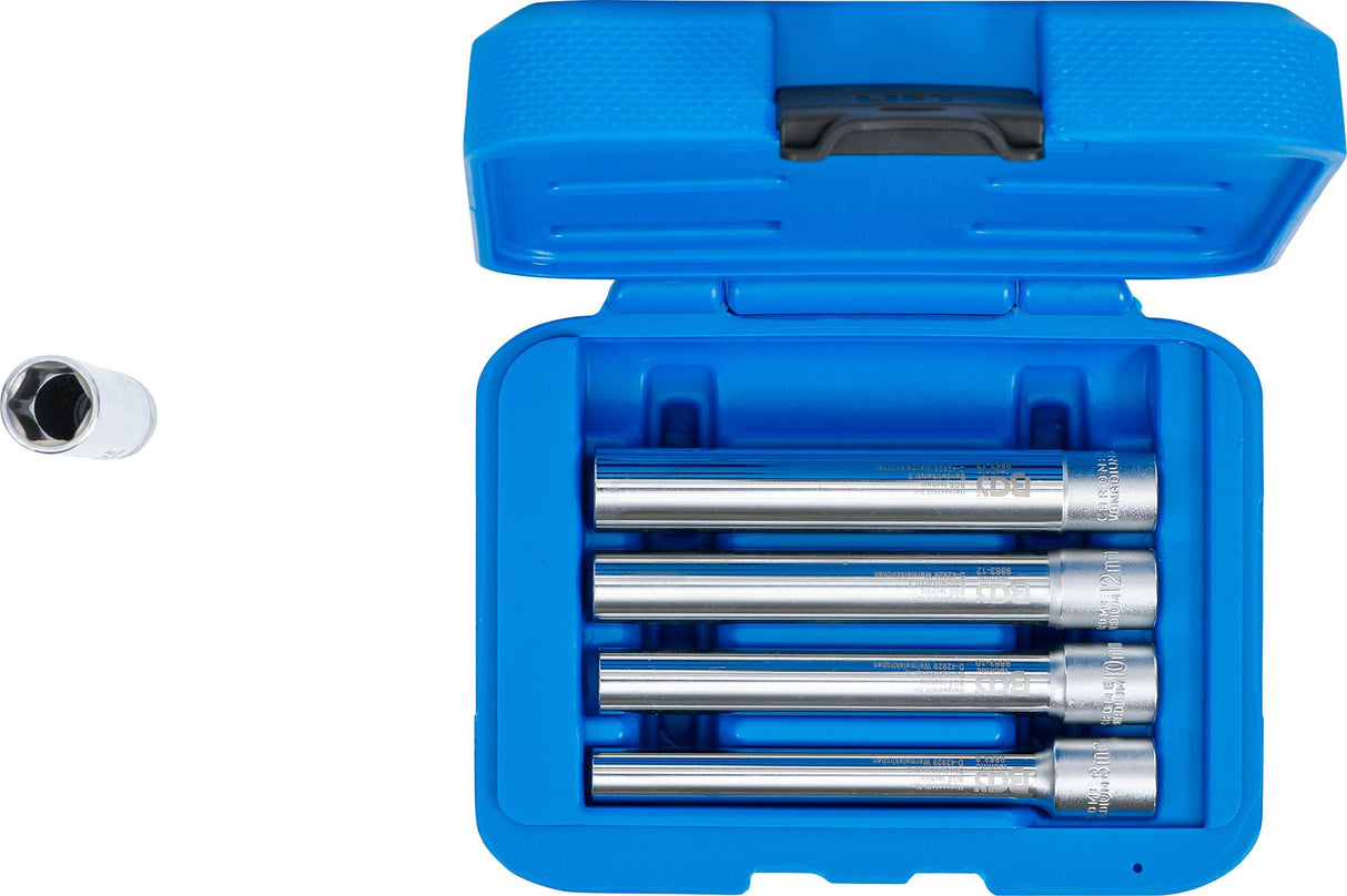 Galvučių rinkinys | Ypač ilgos | bamperiai/galiniai žibintai/durų vyriai | 10 mm (3/8") | SW 8 - 14 mm | 5 vnt. (9863)