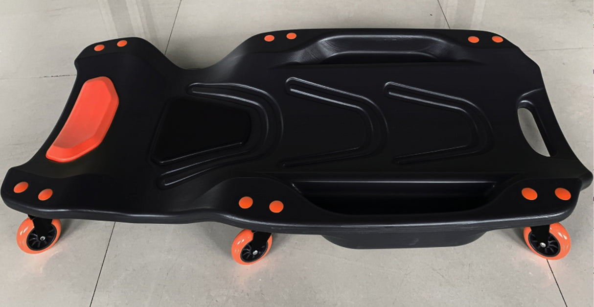 Gultas ant ratukų | profi | 42"| HDPE 100% | su įrankių dėklu (PC42T)