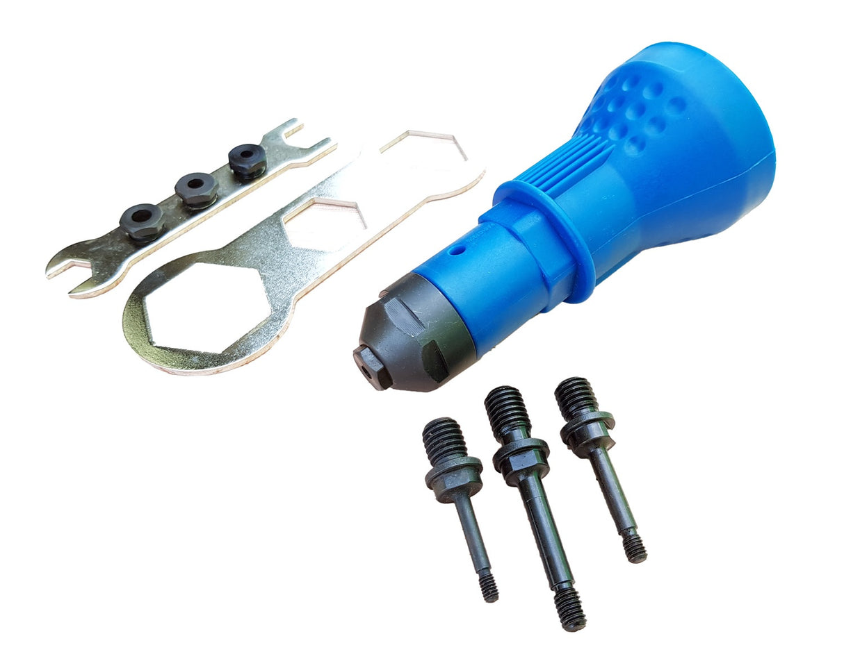 Priedas į grąžtą / srieginis kniediklis | M3 / M4 / M5 / M6 (RGA07)