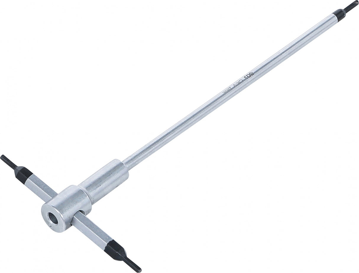 Atsuktuvas su slankiojančia T formos rankena | vidinis šešiakampis | 2 mm (6082)