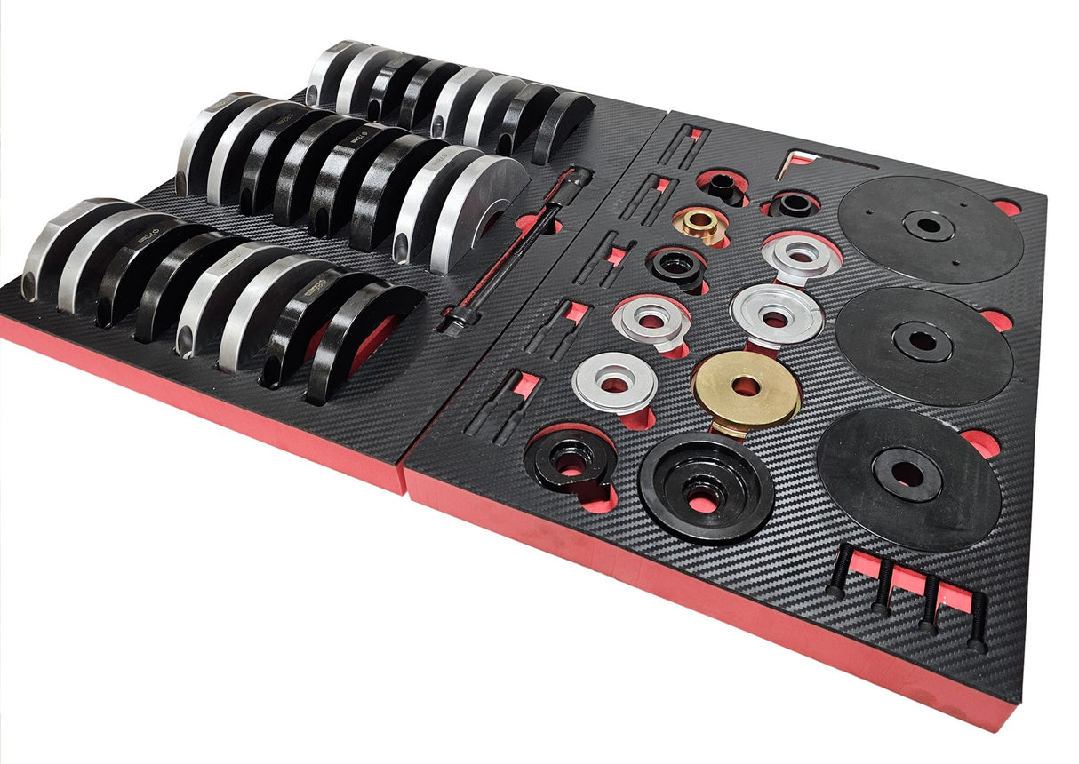 Rato guolių įrankių komplektas | GEN2 | rato guolių stebulės 62/66/72/78/82/85 mm (SK1354-100)