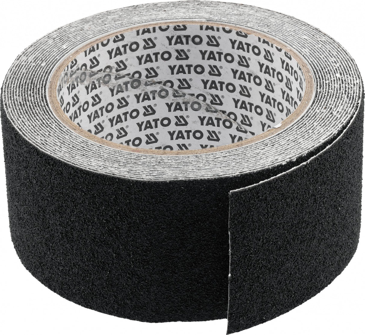 Juoda neslystanti PVC juosta laiptams ir praėjimams | 50 mm x 5 m (YT-72500)