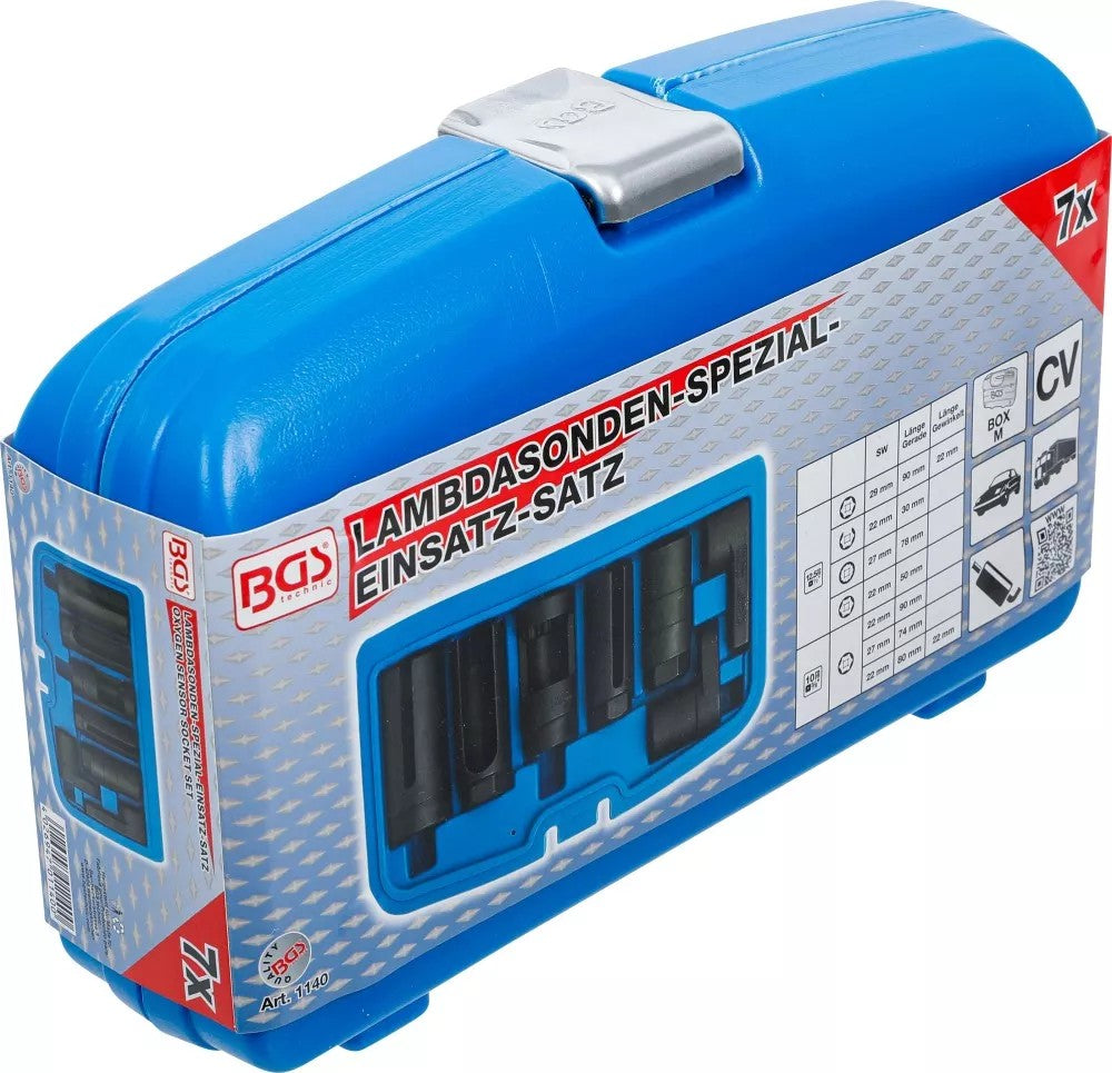 Specializuotų galvučių rinkinys lambda zondui / deguonies jutikliui | 7 vnt. (1140)