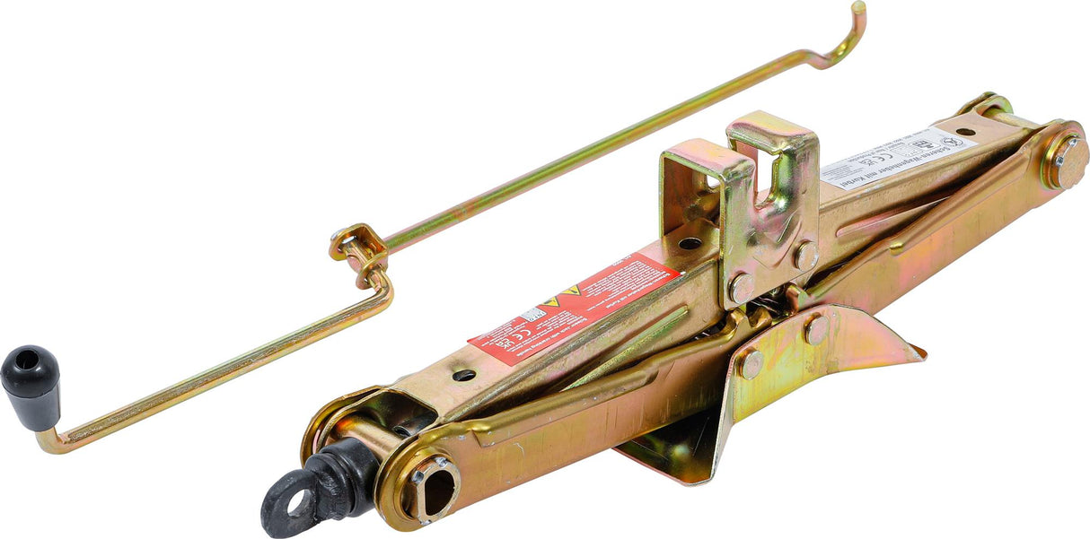 Keltuvas mechaninis trapecinis | su sukimo rankena | 1 t (9909)