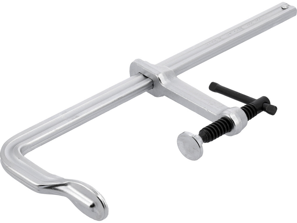 Spaustuvai F-tipo, kaltinis plienas, chromuoti 400x120mm (YT-6413)