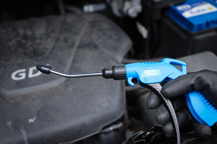 Oro pūtimo pistoletų rinkinys | su 5 priedais (7177)