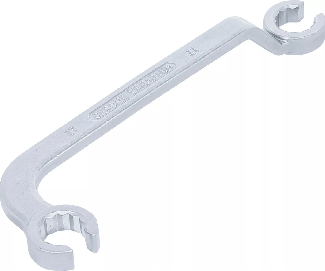 Raktas dvigubas | dyzelinių purkštukų vamzdeliams | 17 mm (8291)