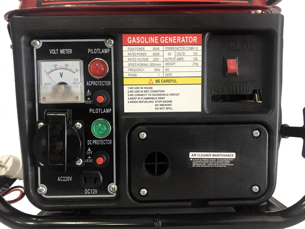 Generatorius benzininis | AC/DC | 750W 2KM 230V (SK950)