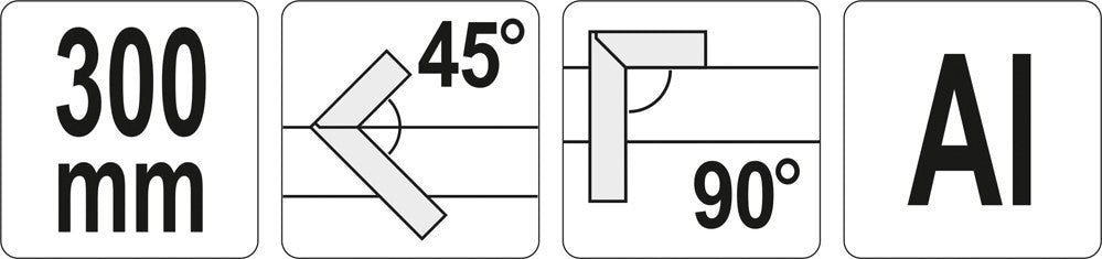 Kampainis aliuminis | 300 mm (YT-7081)