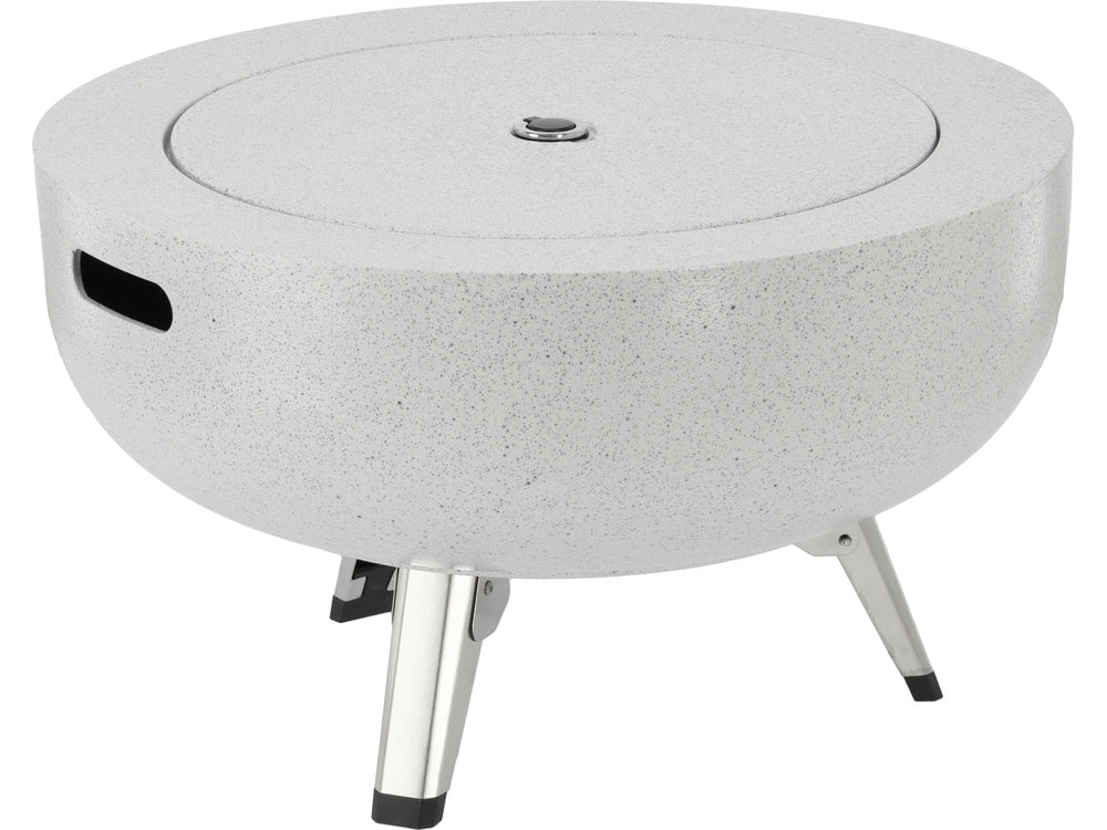 Plieninis židinys su grotelėmis | 3 viename | 43,5 cm (99718)