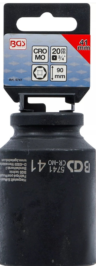 Smūginė galvutė ilga | 20 mm (3/4") | 41 mm (5741)