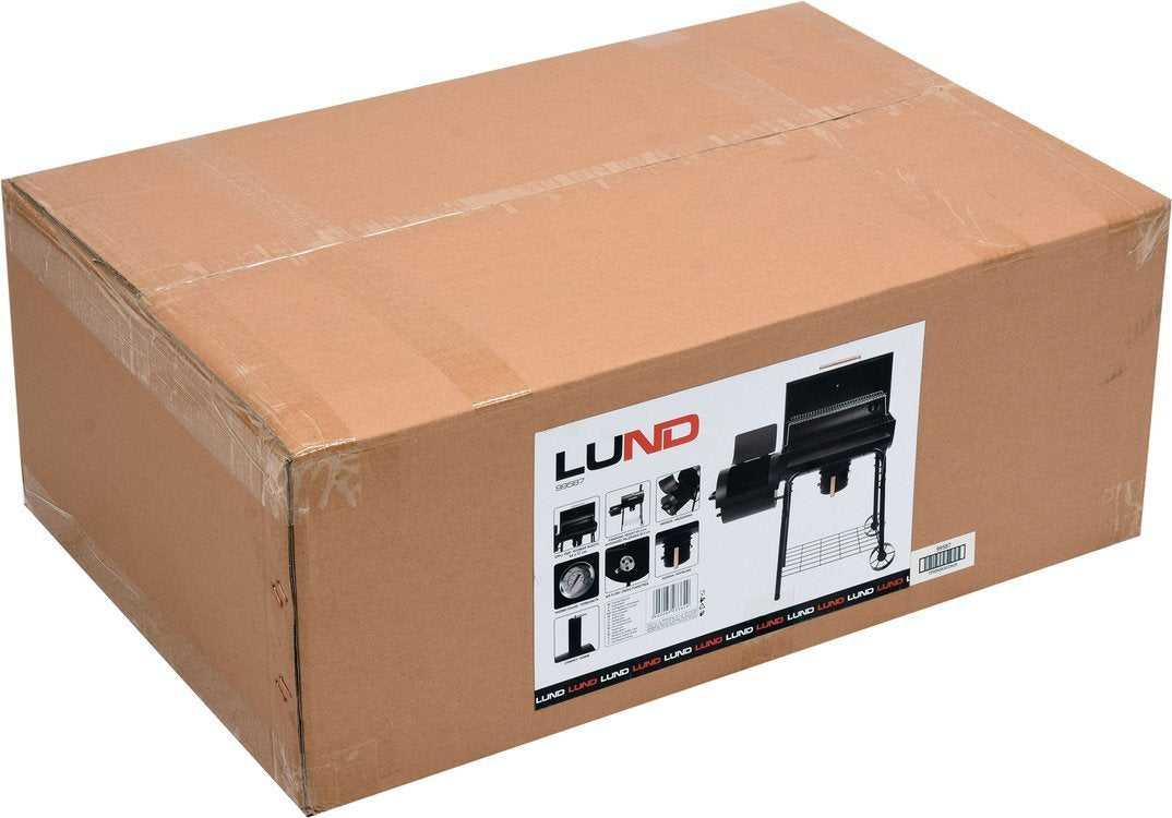 Lauko kepsninė / grilis | su dūmine | XXL | 64X37 cm (99587)