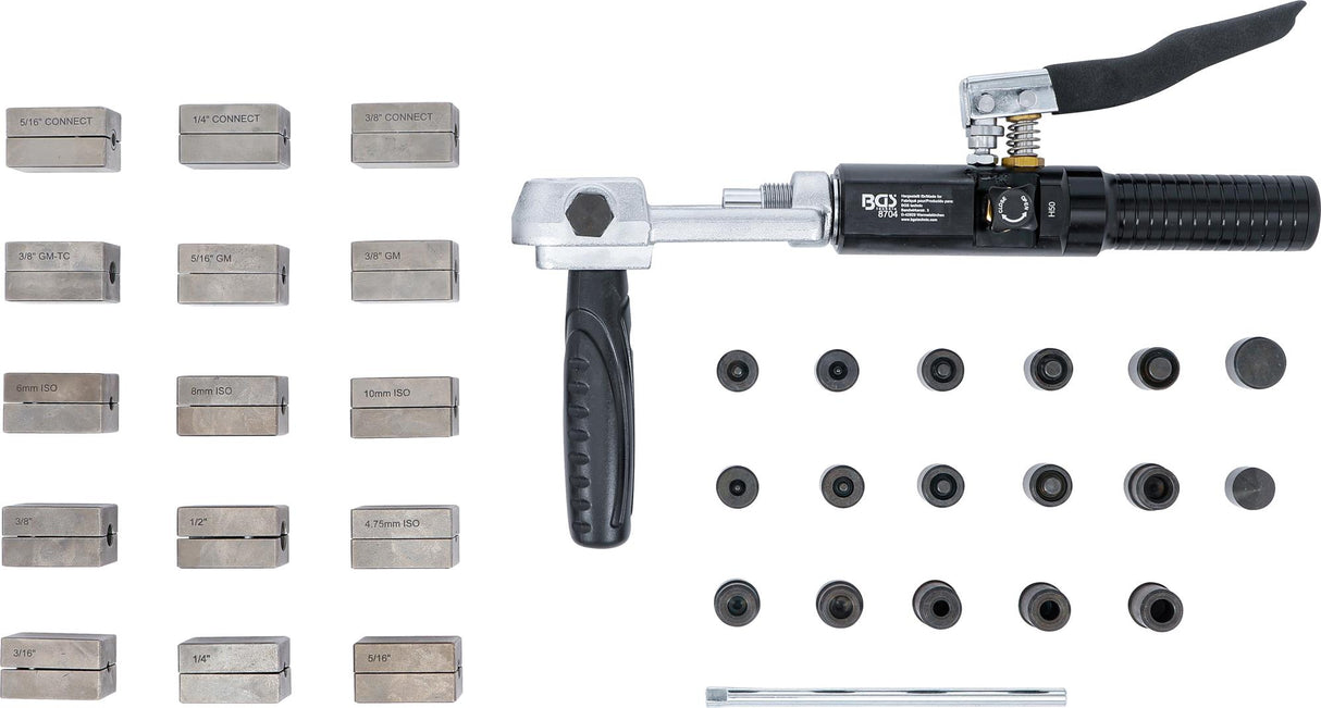 Valcavimo rinkinys hidraulinis (8704)