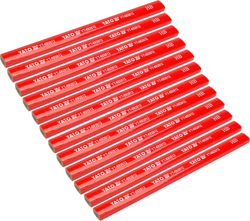 Staliaus pieštukai | 175 mm | 12 vnt. (YT-692612)