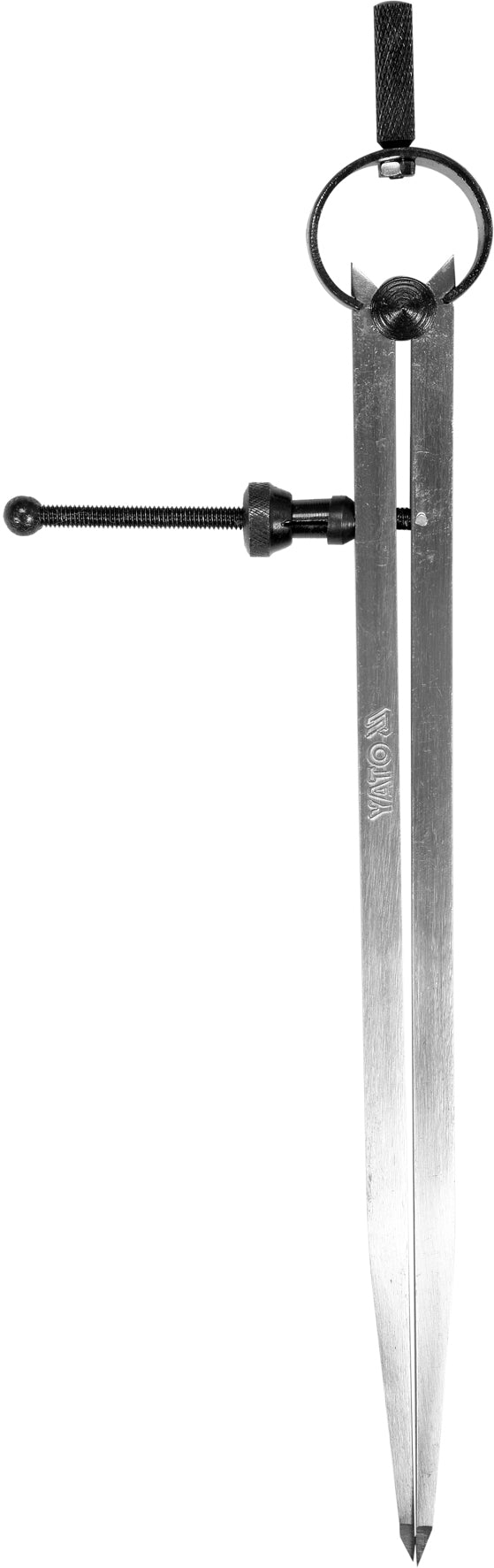 Slankmatis žymeklis / daliklis su varžtu | 200 mm (YT-72107)