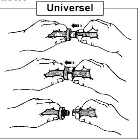 Rinkinys kondicionieriaus šlangelėms atjungti | 7 vnt. (8009)