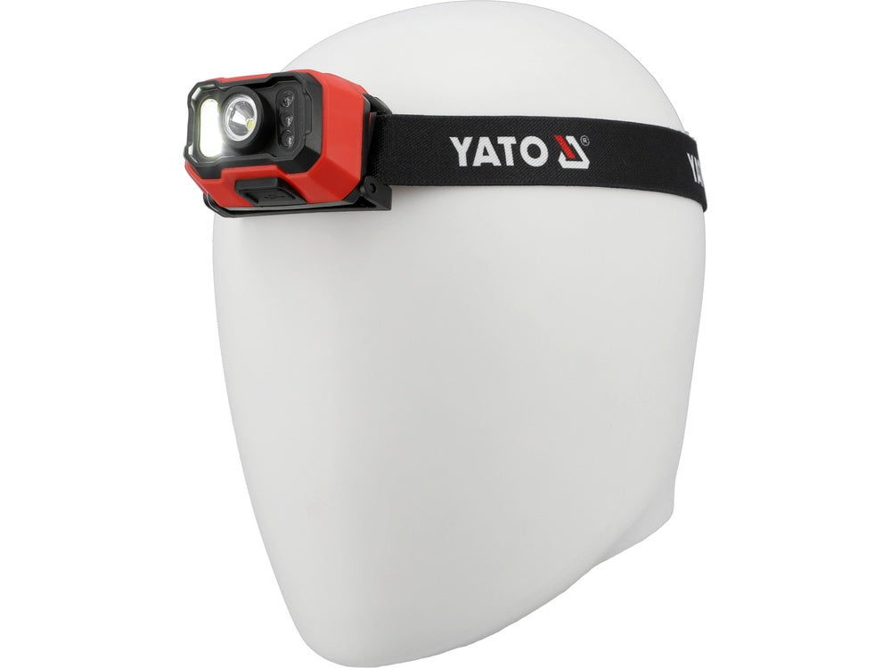 Lempa dedama ant galvos | 1000LM AKU / judesio daviklis | LED (YT-085942)