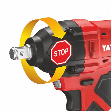 Smūginis veržliasūkis | 12,5 mm (1/2") | 350 Nm | 2 vnt 4 AH akumuliatoriai (YT-8277925)