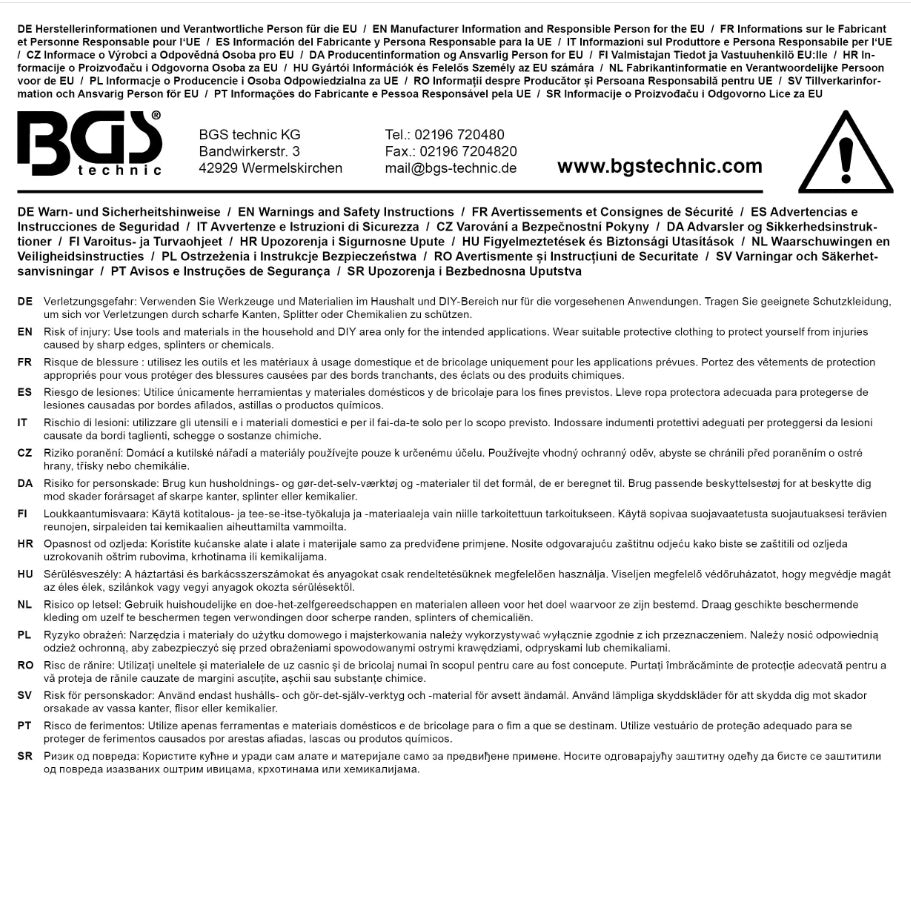 Dujinis degiklis su aksesuarais (9942)