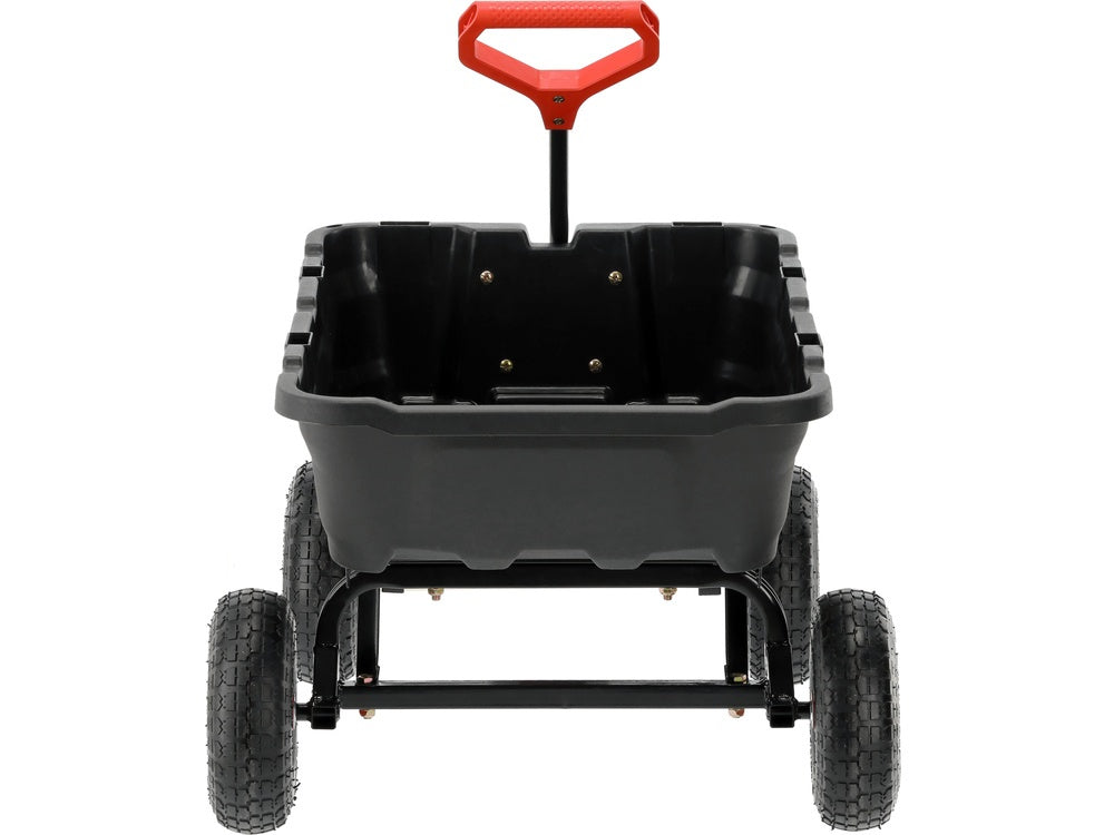 Садовая тележка с самосвальным кузовом XL 350 кг, 10" колёса