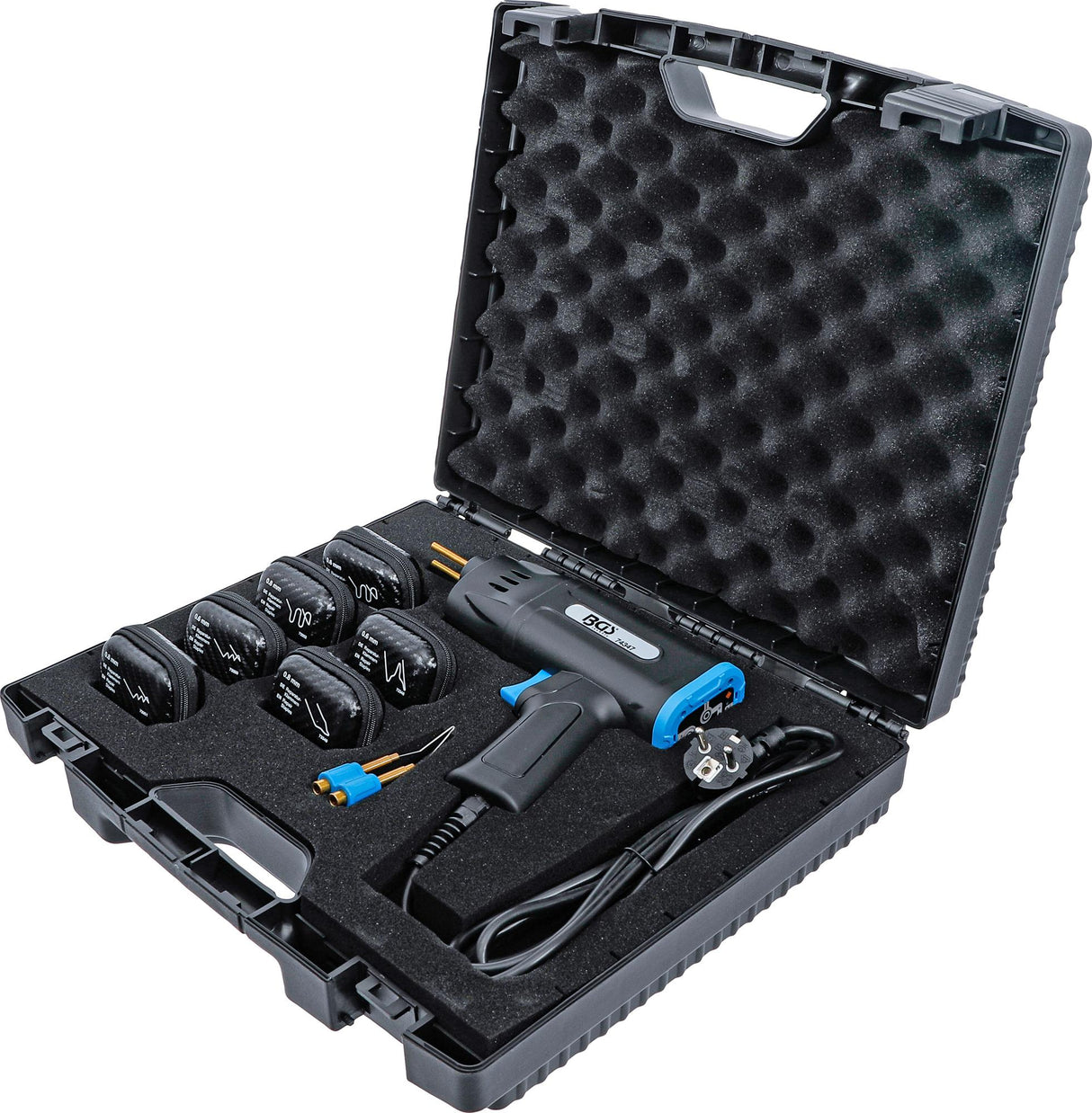 Karšto segiklio rinkinys plastikui taisyti (74347)