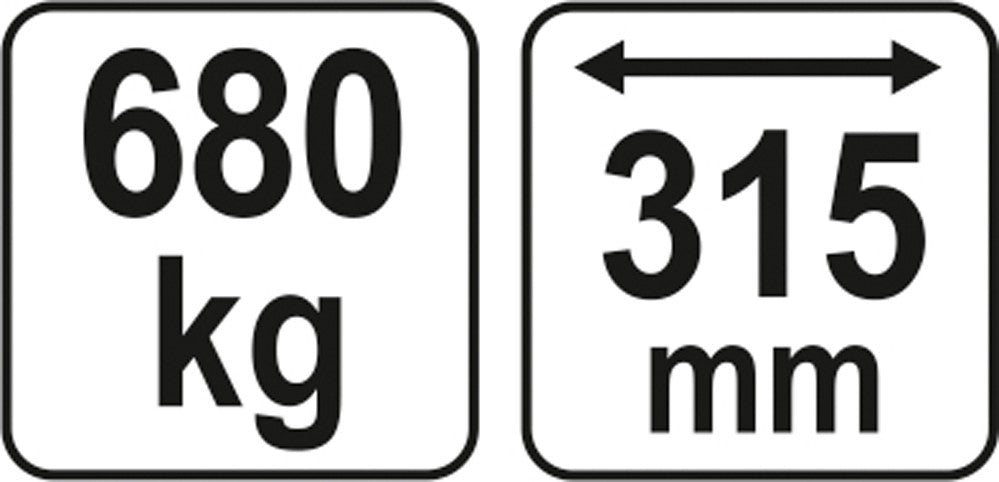 Variklio pastatymo įrankis / balansyras (YT-55565)