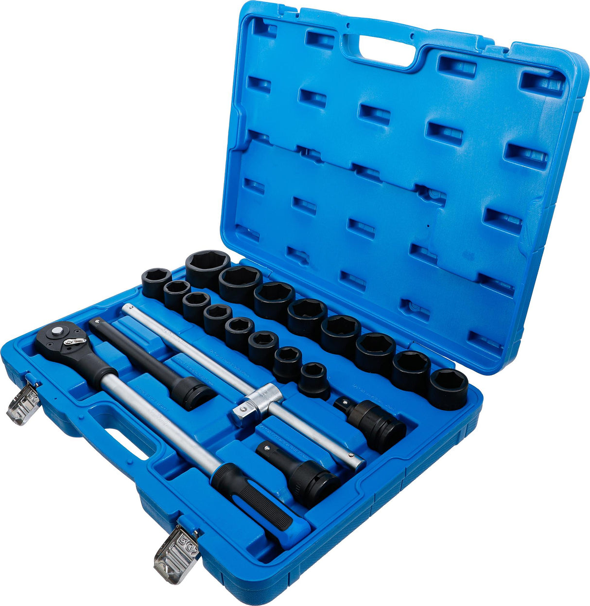 Smūginių galvučių ir rakto rinkinys | 20 mm (3/4") | 21 vnt. (5258)