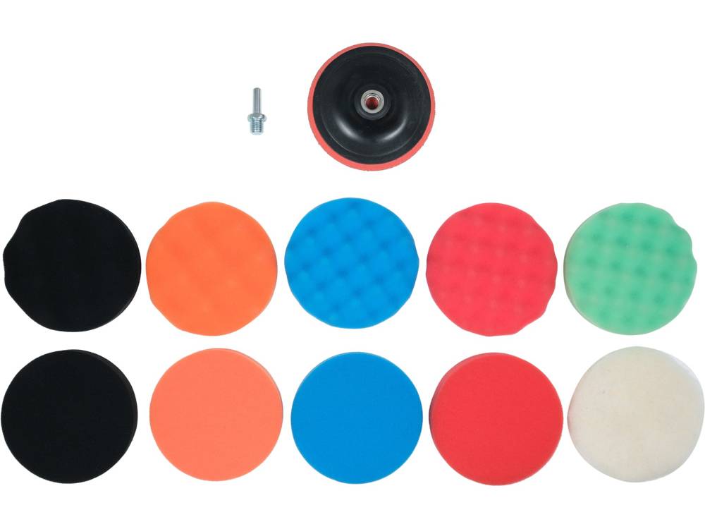 Poliravimo rinkinys | 125 mm | M14 | 12 vnt (YT-47931)