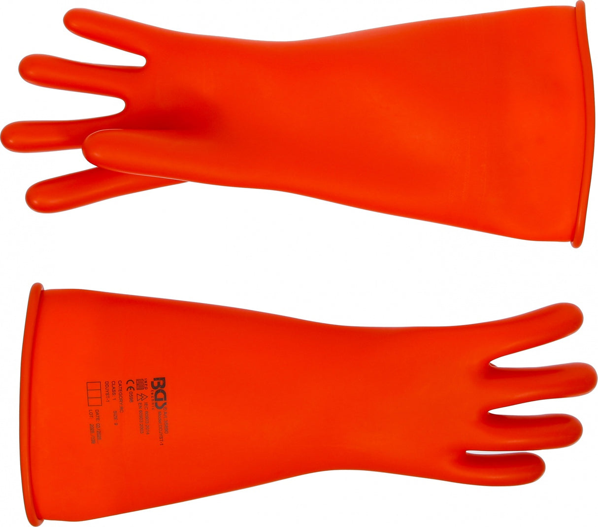 Elektriko apsauginės pirštinės | su natūralaus latekso izoliacija | 9 dydis (L) (35890)