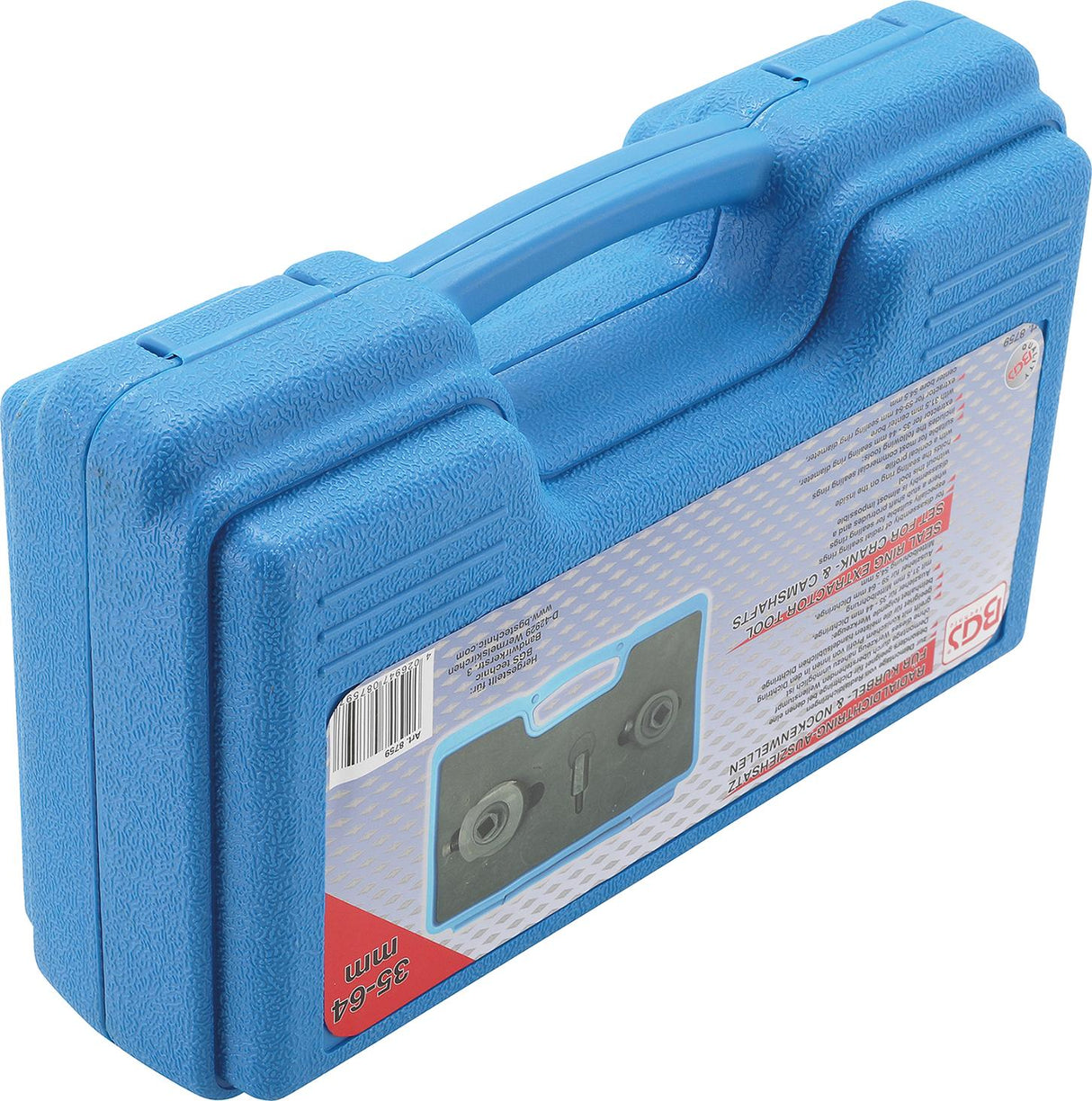 Radialinis sandariklio žiedų ištraukimo įrankis, skirtas alkūniniams ir nukreipimo velenams (8759)