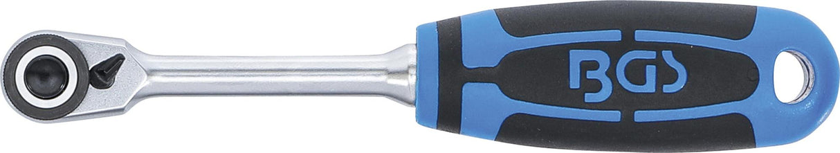 Rankena galvutėms terkšlinė | smulkūs dantukai / siaura galvutė | 6.3 mm (1/4") (610)