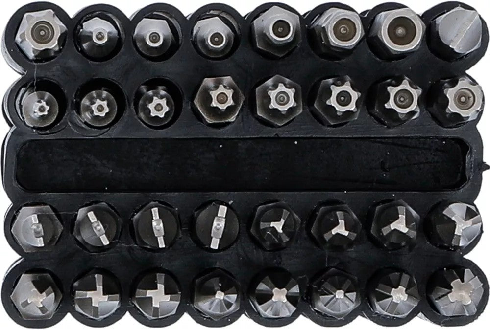 Antgalių rinkinys | ilgi | 6.3 mm (1/4") | įvairūs tipai | 32 vnt. (762)