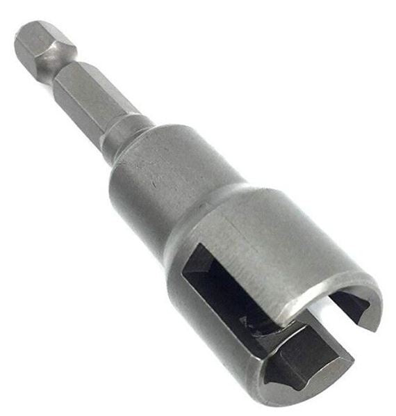 Antgalis / galvutė magnetinė | su išpjova | 6.3 mm (1/4") (PND14)