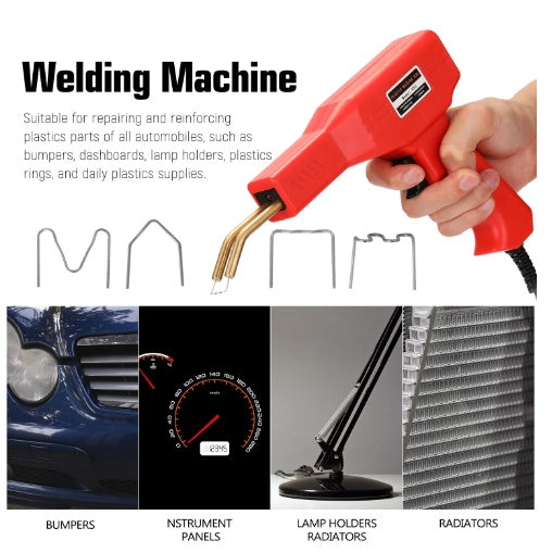 Plastiko remonto sistema / Karšto segiklio plastiko suvirinimo rinkinys (HSW40)