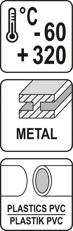 Silikono sandariklis | aukštos temperatūros | pilkas | 85 g (YT-36800)