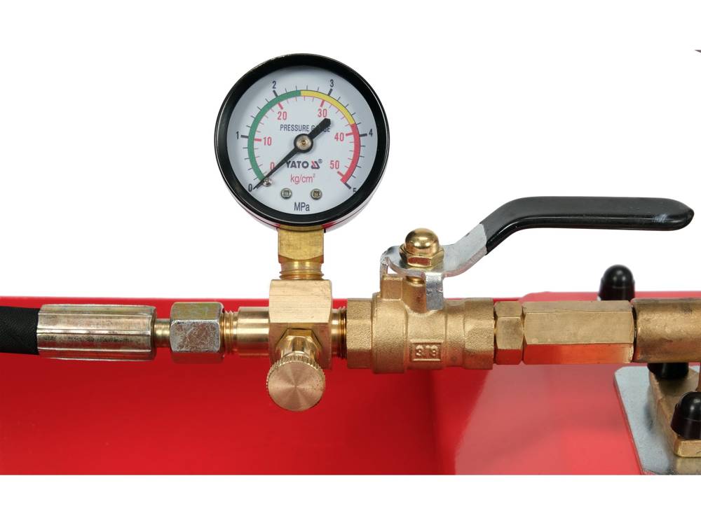 Rankinė pompa slėgio / spaudmo testavimui | 50 bar | 7 l (YT-24801)