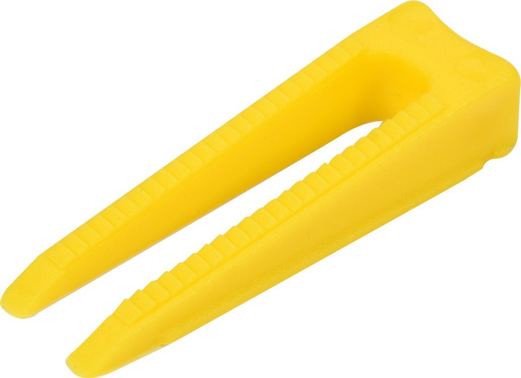 Plytelių išlyginimo sistema | 1 mm / 100 pleištų ir 300 spaustukų rinkinys kibire (04715)