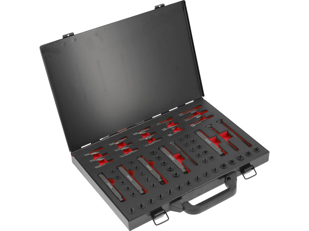 Kaitinimo žvakių sriegio taisymo komplektas | M8 - M9 - M10 - M12 | 68 vnt (YT-17711)