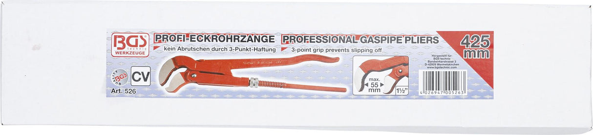 Santechninis raktas | 1.5" | S formos (526)