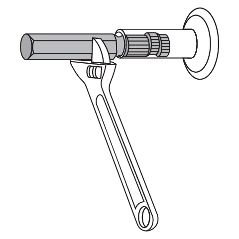 Vidinių veržliarakčių rinkinys vamzdžų jungiamųjų detalių atsukimui (YT-21793)