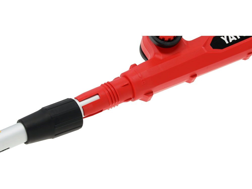 Akumuliatorinis trimeris teleskopinis | 18V | be baterijos (YT-85018)