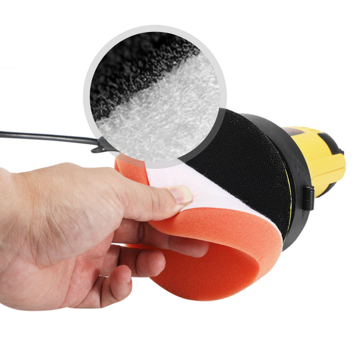 Poliravimo padų rinkinys | Ø 125 mm | 12 vnt. (BK1004)