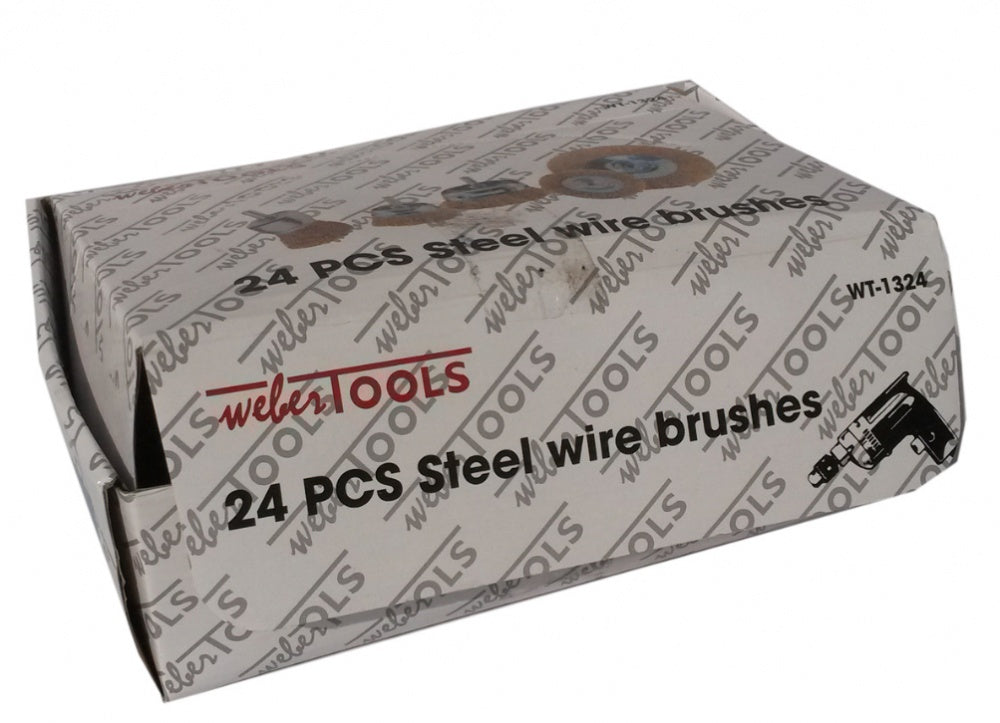 Vielinių šepečių rinkinys | 24 vnt. (V1324)