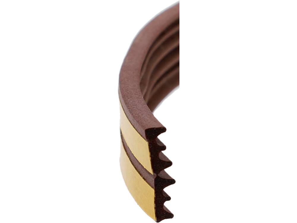 Lipni sandarinimo juosta langams, durims 150m, E-profilis, ruda (76765)