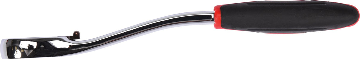 Raktas kilpinis lenktas su terkšle | reversinis | 32 mm (YT-02388)