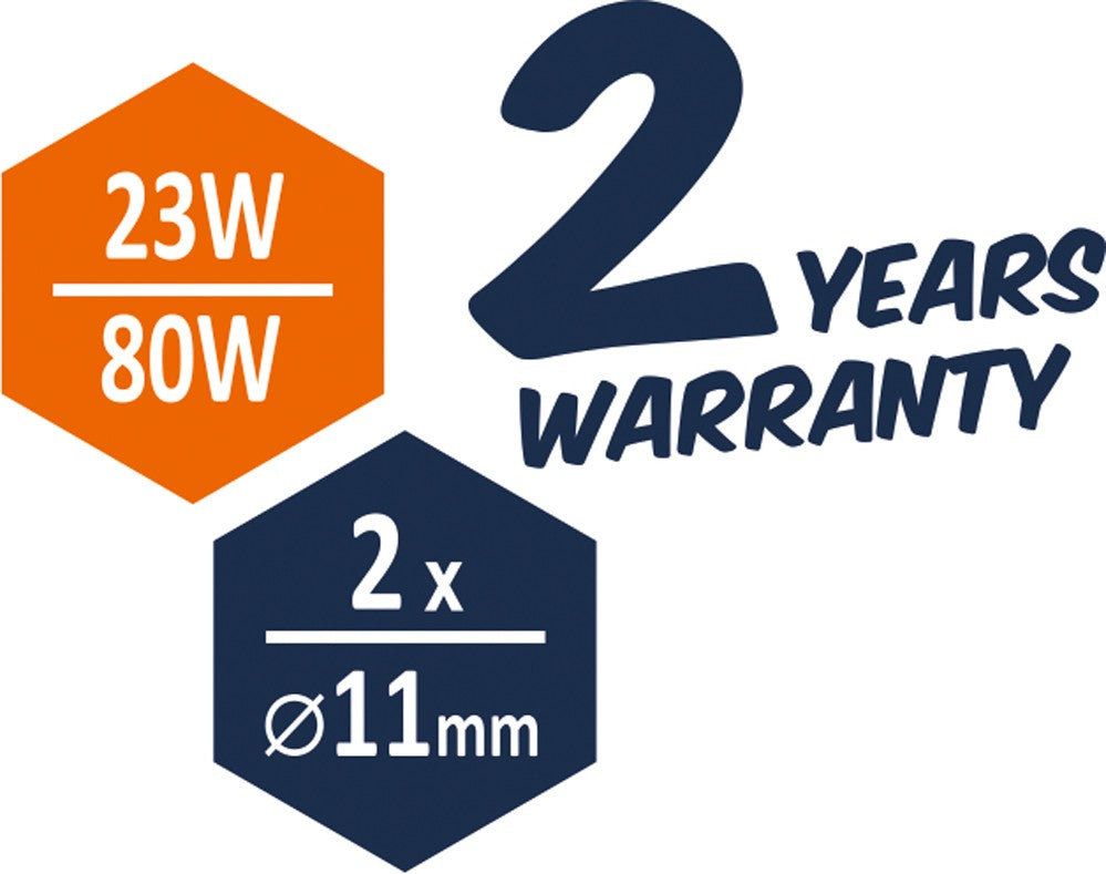 Karštų klijų pistoletas | 11 mm / 80W (73057)